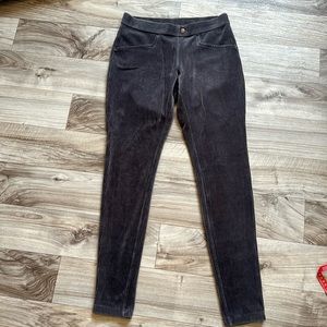 Hue Gray cord leggings